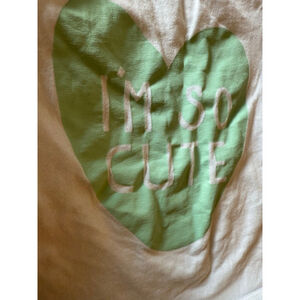 Baby H&M T-Shirt White/Green Size 9-12M